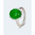 Ring mit Imperial Jade