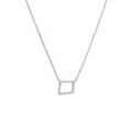 Shooting Star Necklace Silver - Libra