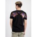 Alpha Industries T-Shirt ALPHA INDUSTRIES Men - T-Shirts Dragon EMB T, schwarz