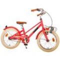 TPFSports Melody Kinderfahrrad - Mädchen - 16 Zoll - Rücktritt + Handbremse - Türkis