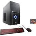 CSL Gaming-PC "Sprint V28132" Computer Gr. Microsoft Windows 11 Home (64 Bit), 16 GB RAM 1000 GB SSD, schwarz