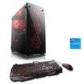 CSL Gaming-PC "Speed V25137", schwarz, Microsoft Windows 11 Home (64 Bit), 16 GB RAM 1000 GB SSD, Computer