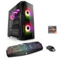 CSL Gaming-PC "Aqueon A99384 Extreme Edition", Computer, schwarz, Windows 11 Home,64bit, 32 GB RAM 2000 GB SSD