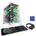 CSL Gaming-PC "Aqueon C94321 Extreme Edition", Computer, weiß, Microsoft Windows 11 Home (64 Bit), 32 GB RAM 1000 GB SSD