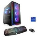 CSL Gaming-PC "Aqueon C99319 Extreme Edition", schwarz, Windows 11 Home,64bit, 64 GB RAM 4000 GB SSD, Computer