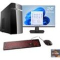 F (A bis G) CSL Gaming-PC-Komplettsystem "Sprint V28910" Computer-Komplettsysteme Gr. Microsoft Windows 11 Home (64 Bit), 8 GB RAM 500 GB SSD, schwarz