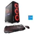 CSL Gaming-PC "Speed V25133", schwarz, Microsoft Windows 11 Home (64 Bit), 16 GB RAM 1000 GB SSD, Computer