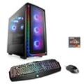 CSL Gaming-PC "Aqueon A99317 Extreme Edition", schwarz, Windows 11 Home,64bit, 64 GB RAM 4000 GB SSD, Computer