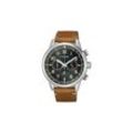 Citizen Chronograph Eco Drive Leder CA4420-21X