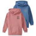 2 Jungen Hoodies mit kleinem Print