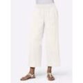 Culotte CASUAL LOOKS Gr. 48, Normalgrößen, beige (ecru) Damen Hosen Culottes Hosenröcke