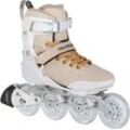 Inlineskates POWERSLIDE "Phuzion RFC 90" Gr. 36, weiß (weiß, beige, silberfarben), Inlineskates_Rollschuhe_Schlittschuhe, 36, Baumwolle, Materialmix