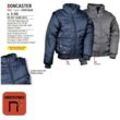 Cofra - 2 in 1 Winter-Steppjacke mit Kapuze blau l - Blau