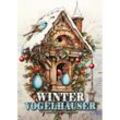 Winter Vogelhäuser Malbuch für Erwachsene - Monsoon Publishing, Musterstück Grafik, Kartoniert (TB)