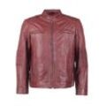 JCC Lederjacke Herren, rot