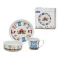 Van Well Kindergeschirr Set Fuchs und Freunde 3er Set