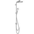 hansgrohe Reno Crometta S 240 Showerpipe 27270000 chrom, 1jet, EcoSmart, 9 l/min, Ø 240 mm