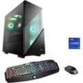 CSL Gaming-PC "Aqueon C99365 Extreme Edition", schwarz, Windows 11 Home,64bit, 32 GB RAM 1000 GB SSD, Computer