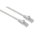 Intellinet 740920 RJ45 Netzwerkkabel, Patchkabel CAT 6a S/FTP 5.00 m Grau Folienschirm, Geflechtschi