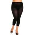 Leggings, schwarz, Gr.52