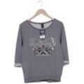 H&M Damen Sweatshirt, grau, Gr. 34