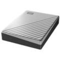 WD My Passport Ultra mobile Festplatte 4 TB silber