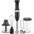 KITCHENAID Stabmixer "5KHBV83EBM SCHWARZ MATT", schwarz (matt schwarz), B:9,05cm H:41,4cm T:6,35cm, Mixer