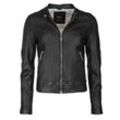 Lederjacke MAZE "420-20-04" Gr. L, schwarz (black) Damen Jacken