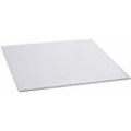 FireFix Bodenplatte Glas 100x100 cm Quadrat Glasplatte Kaminplatte Funkenschutz