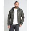 Bikerjacke MAZE "42021310" Gr. L, grau Herren Jacken