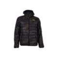 UNCLE SAM Herren Steppjacke, S, Oliv Camouflage/ Schwarz