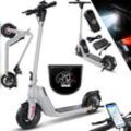 KESSER® E-Scooter mit Straßenzulassung 40km Reichweite Faltbarer Elektro 36V / 10 Ah Batterie Roller Belastung bis 120kg 450W Motor 10" Reifen LCD-Display und universelle Smartphonehalterung