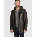 Bugatti Lederjacke Herren, schwarz