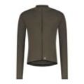 VERTEX Thermal Long Sleeve Jersey, Moss Green