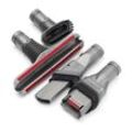 Trade Shop - Trade-Shop Bürsten-Set 4-teilig für Dyson DC45 04150-01 DC45 09477-01 DC45 09478-01 DC45 23983-01 DC45 24715-01 DC45 64467-01 DC45