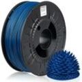 Midori - 3D Drucker 1,75mm pla Filament 1kg Spule Rolle Premium Blau Metallic