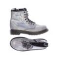 Dr. Martens Damen Stiefelette, silber, Gr. 36