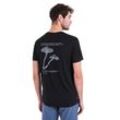 Icebreaker Merino 150 Tech Lite III T-Shirt Bio Luminate - Mann - Black - Größe XXL