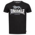 Lonsdale Herren T-Shirt schmale Passform BULVERHYTHE