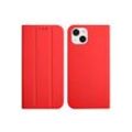 Hülle Handy Schutz für Apple iPhone 13 mini Case Flip Cover Tasche Etuis Rot Neu