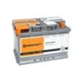 CONTINENTAL 12V, 80 Ah, 750 A Starterbatterie 12V 80Ah 750A für SKODA VW SEAT PEUGEOT AUDI TOYOTA MERCEDES-BENZ JAGUAR VOLVO BMW NISSAN OPEL RENAULT L