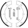 ATE Bremsbackensatz, Feststellbremse hinten rechts links mit Zubehör für MERCEDES-BENZ VAG 2E0698525 9064200320 A9064200320 03.0137-4003.2