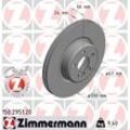 ZIMMERMANN Bremsscheibe COAT Z vorne rechts links innenbelüftet 330mm für BMW (BRILLIANCE) 34106880072 34116860907 34106865722 150.2951.20