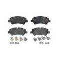 BREMBO Bremsbelagsatz, Scheibenbremse hinten rechts links ohne Zubehör für FORD MEBK2J2M008BA 2480688 BK2Z2200D P 24 160