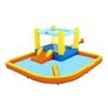 Bestway® H2OGO!® Mega-Wasserpark Beach Bounce™ mit Dauergebläse 365 x 340 x 152 cm