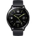 XIAOMI Watch 2 Smartwatch Aluminiumlegierung Thermoplastisches Polyurethan, 20 mm, Black