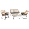 LIVARNO home Lounge Set »Rope«, 4-teilig