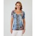 Shirt mit Fantasie-Druckmix