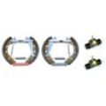 BREMBO Bremsbackensatz KIT & FIT hinten rechts links vormontiert für AUDI 1H0698511X K 85 036