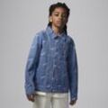 Jordan Flight Heritage Denim-Jacke für ältere Kinder - Blau